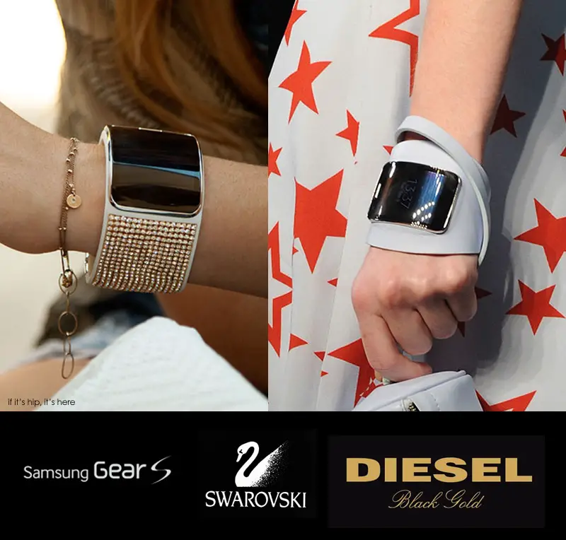 Swarovski and Diesel for Samsung Gear S