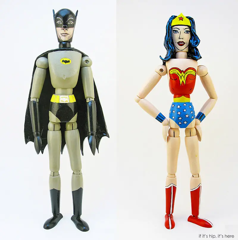 batman and wonder woman dolls IIHIH