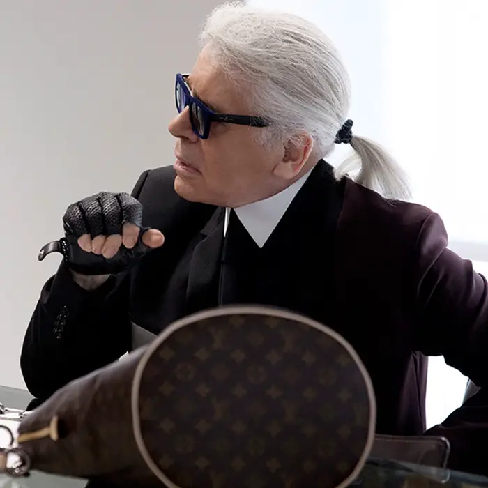 karl lagerfeld for Louis Vuitton