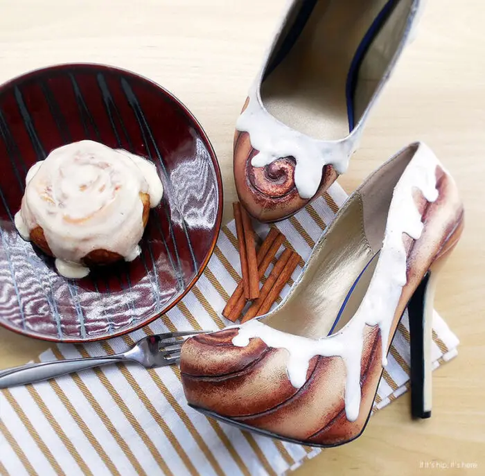 Cinnabon high heels