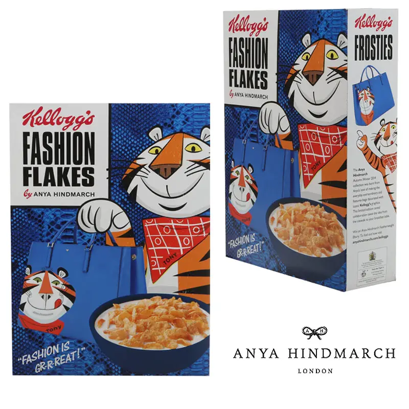 fashion flakes box anya hindmarch kelloggs IIHIH