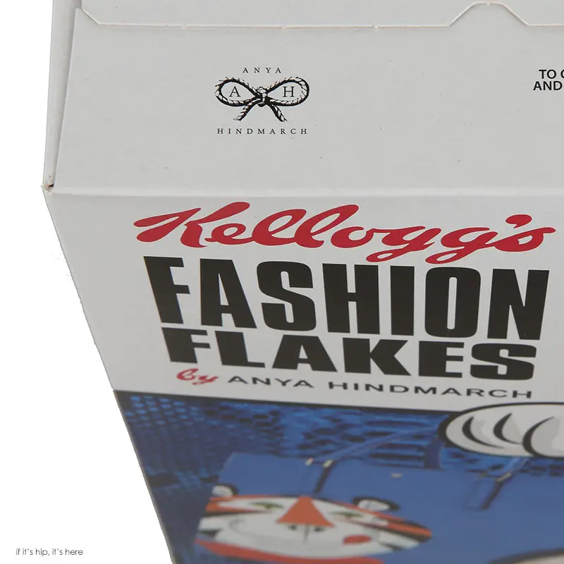 fashion flakes box top anya hindmarch kelloggs IIHIH