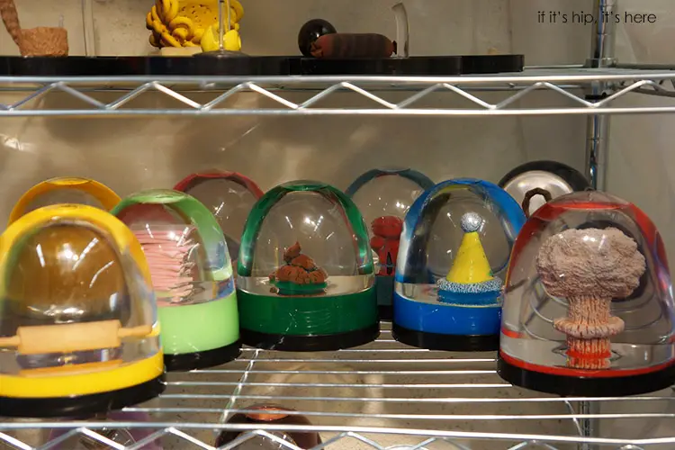 prouty snow globes in studio2