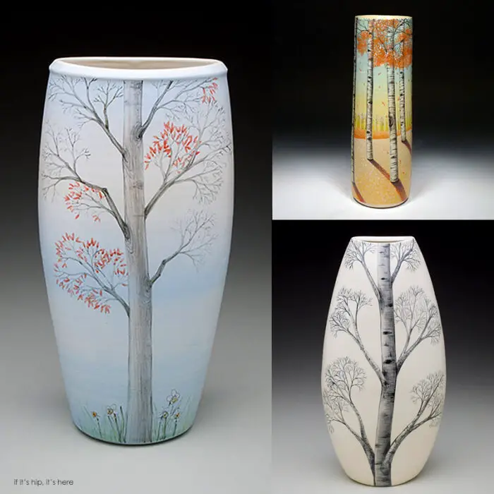 Read more about the article Pretty Painted Porcelain Vessels by Heesoo Lee