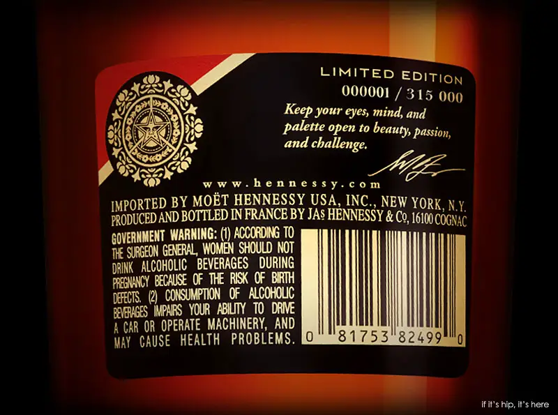 hennesey cognac bottle by shepard fairey4 IIHIH