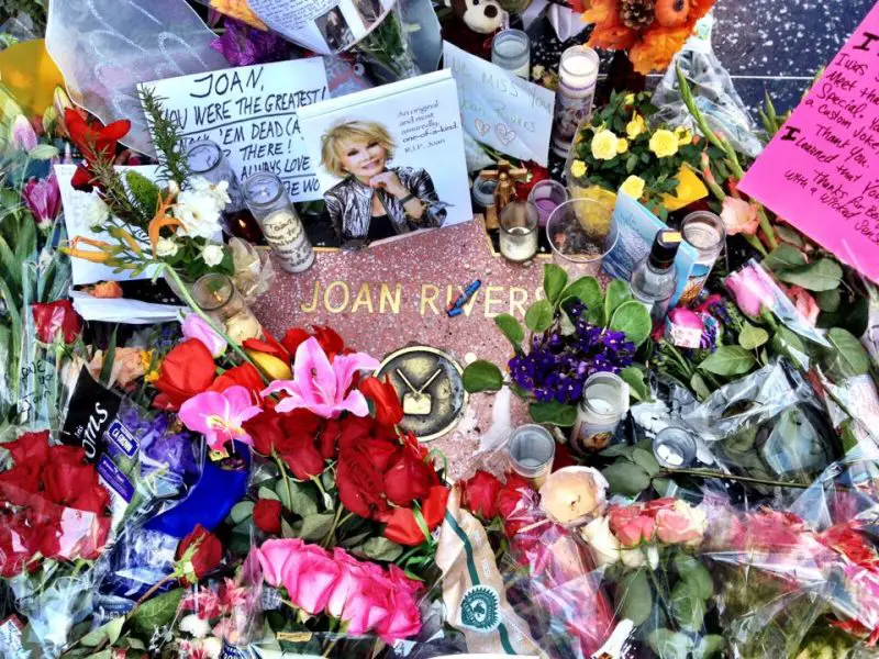 joan rivers star on hollywood walk of fame patrick oneill pic