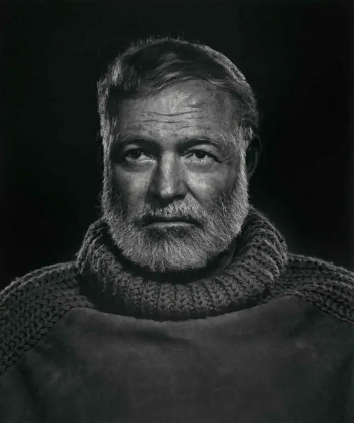 original Yousuf Karsh : Ernest Hemingway (1957)