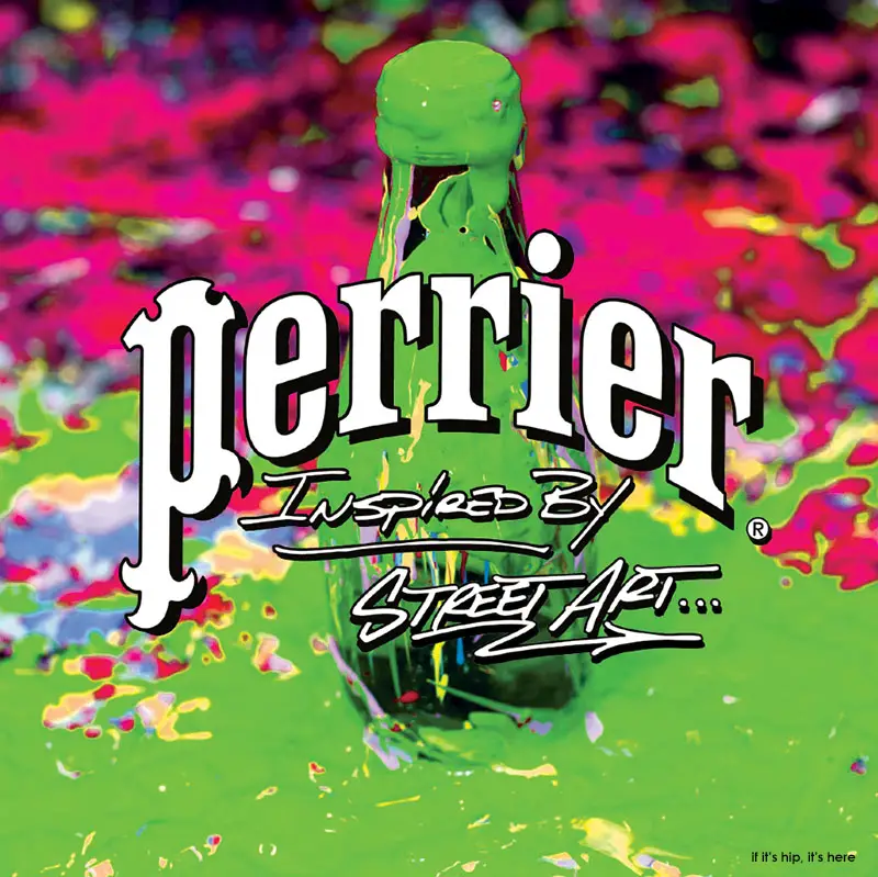 Perrier Street Art Limited Edition Bottles and Cans