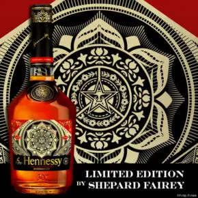 Hennessy V.S. Limited Edition by Shepard Fairey, cognac