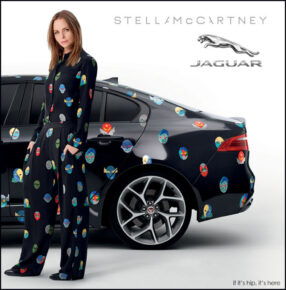 Stella McCartney’s Superheroes Get Around and Now They’re On A Jaguar.