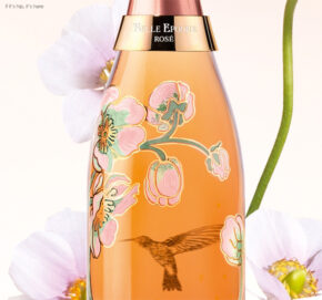 Artist Vik Muniz Creates Limited Edition Hummingbird Bottle for Perrier Jouet Belle Epoque Rosé