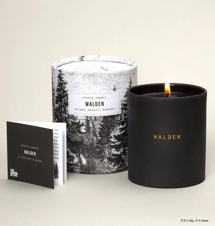 walden candle with pckg IIHIH