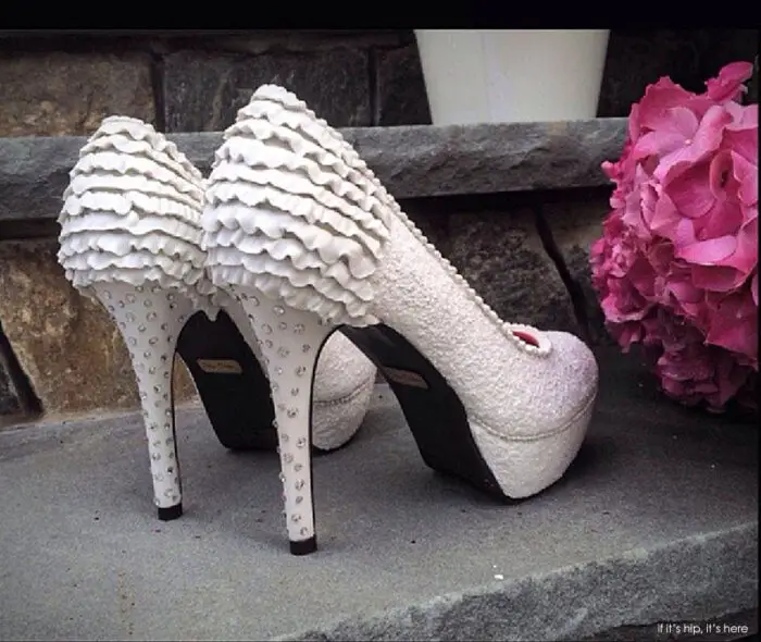 wedding cake shoes