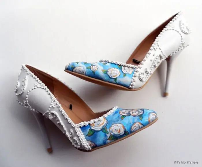 shoe bakery wedding heels