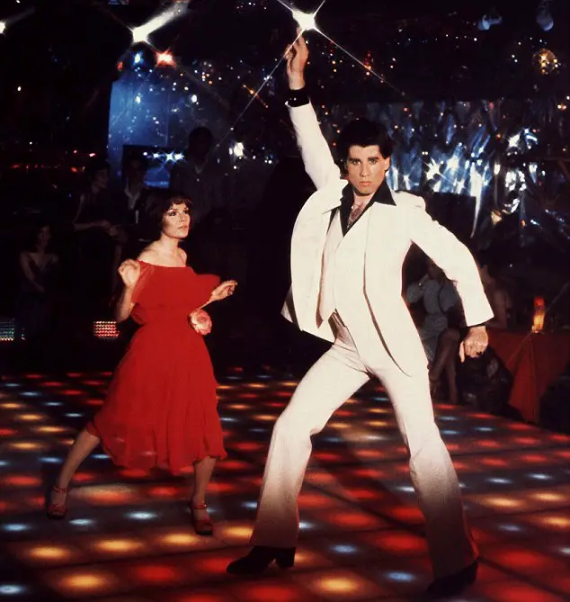 John Travolta's famous 3 piece white disco suit worn in 1977's Saturday Night Fever