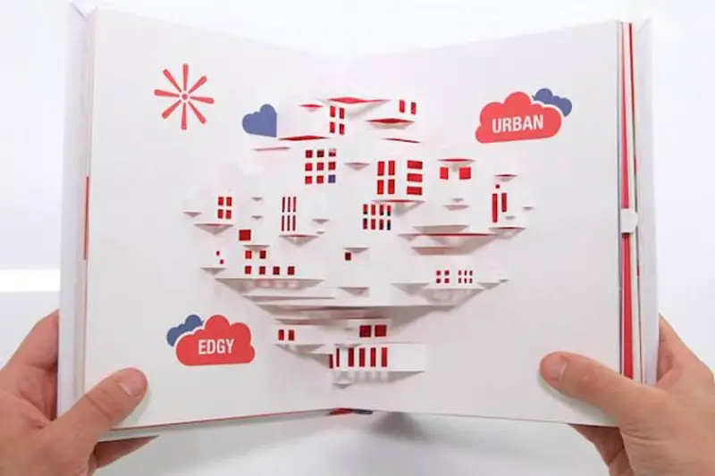 lacoste pop up book
