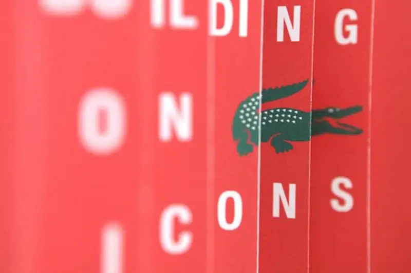 lacoste pop up book