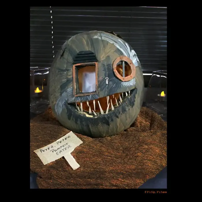 21. Peter Peter Pumpkin Eater carving