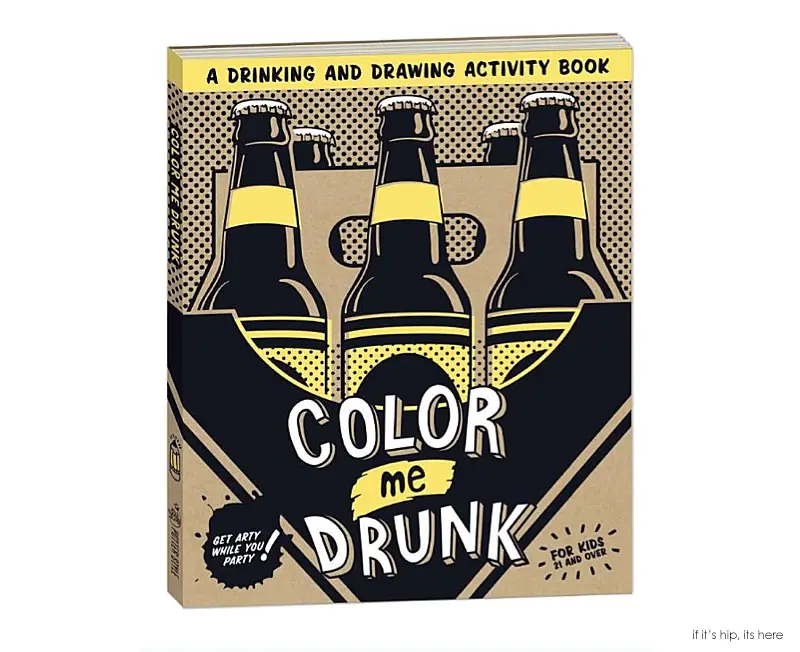 COLOR ME Drunk coloring book cover