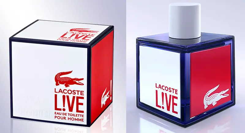 Lacoste live box and bottle IIHIH