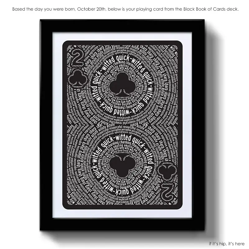 My playing card Black-Book-Two-of-Clubs IIHIH