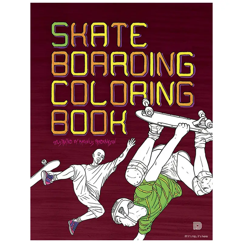 Skateboard Coloring Book IIHIH