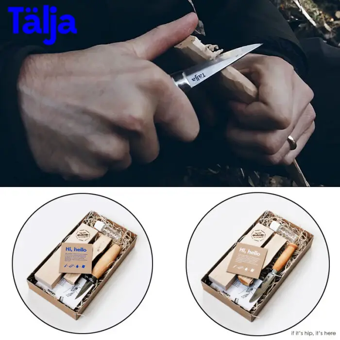Read more about the article Whittle Your Life Away, Hipster Style With Tälja Carving Kits.