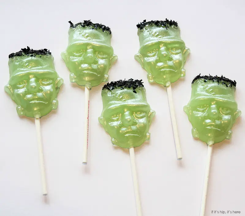 VC frankenstein lollipops