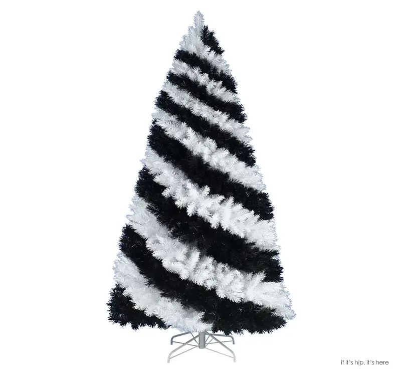 Zebra stripe-christmas-tree-IIHIH