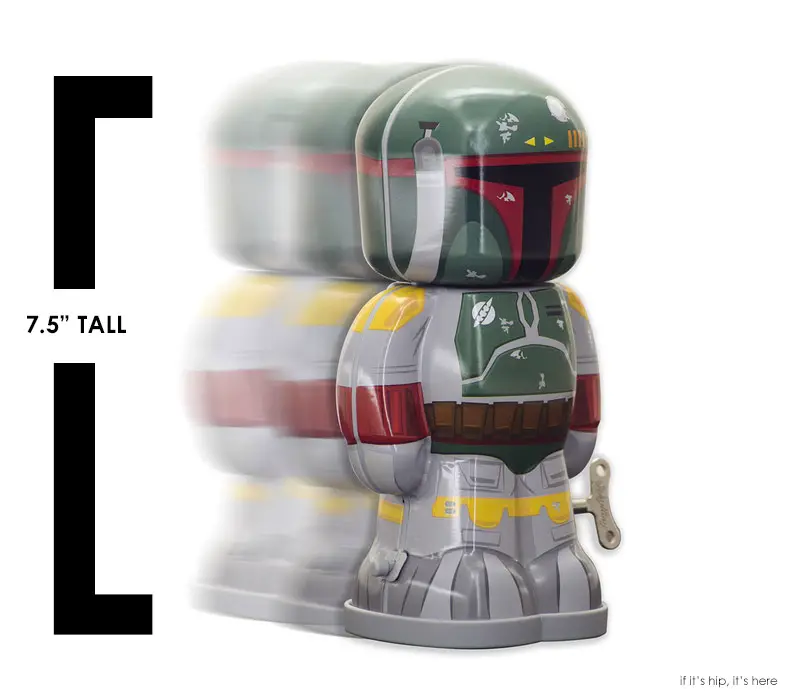 bobba fett shyclling wind up toy