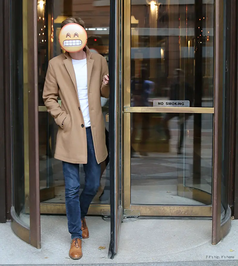 emoji mask revolving door