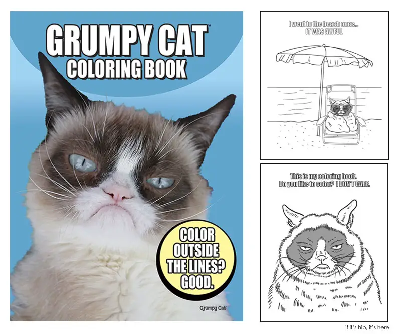 grumpy cat coloring book IIHIH