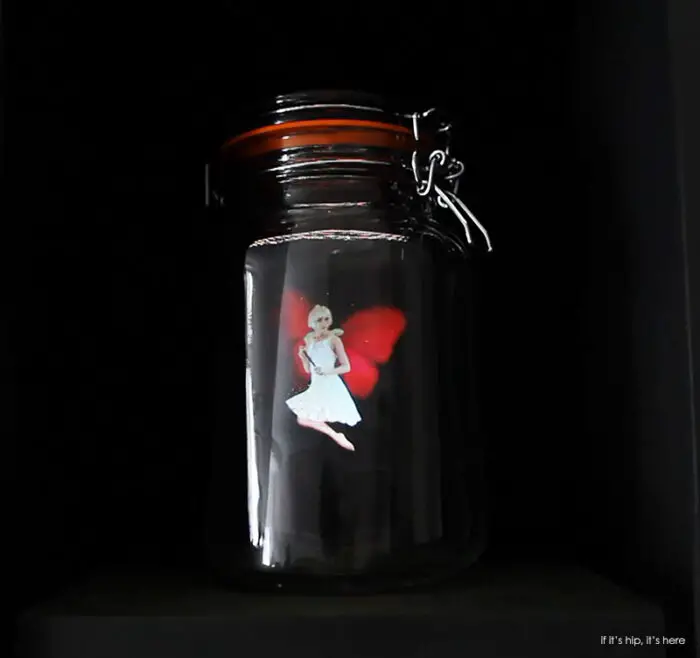 jam jar fairy red wings IIHIH