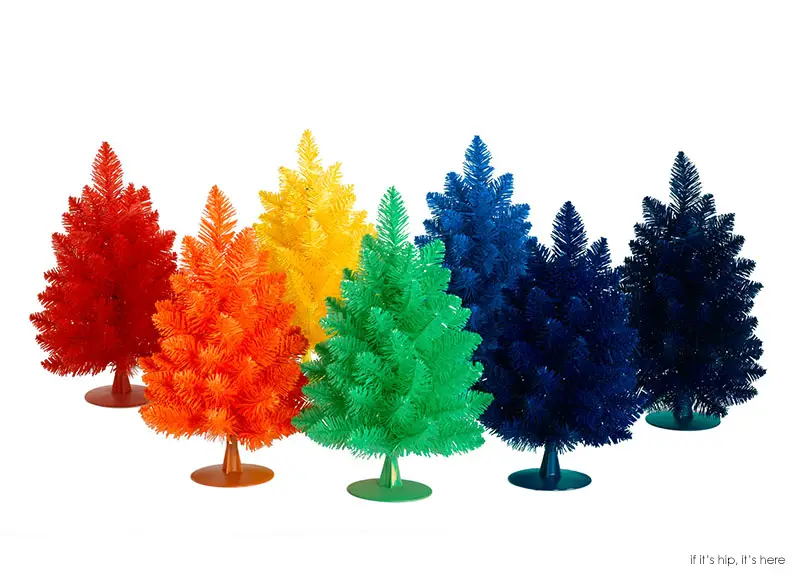 rainbow-mini-gumdrop christmas-trees IIHIH