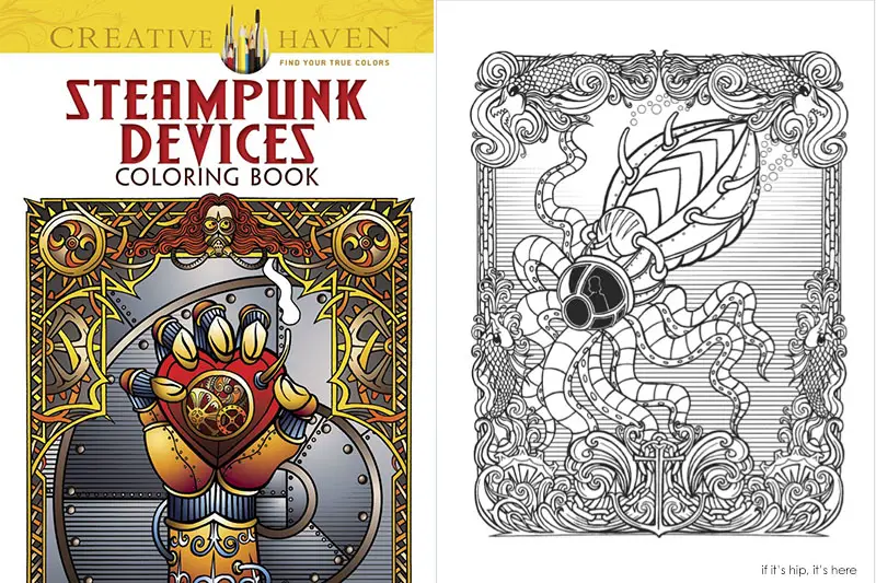 steampunk devices coloring book IIHIH