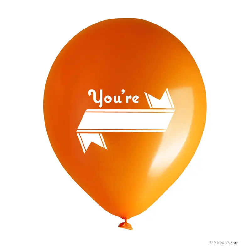 you're blank balloon copy