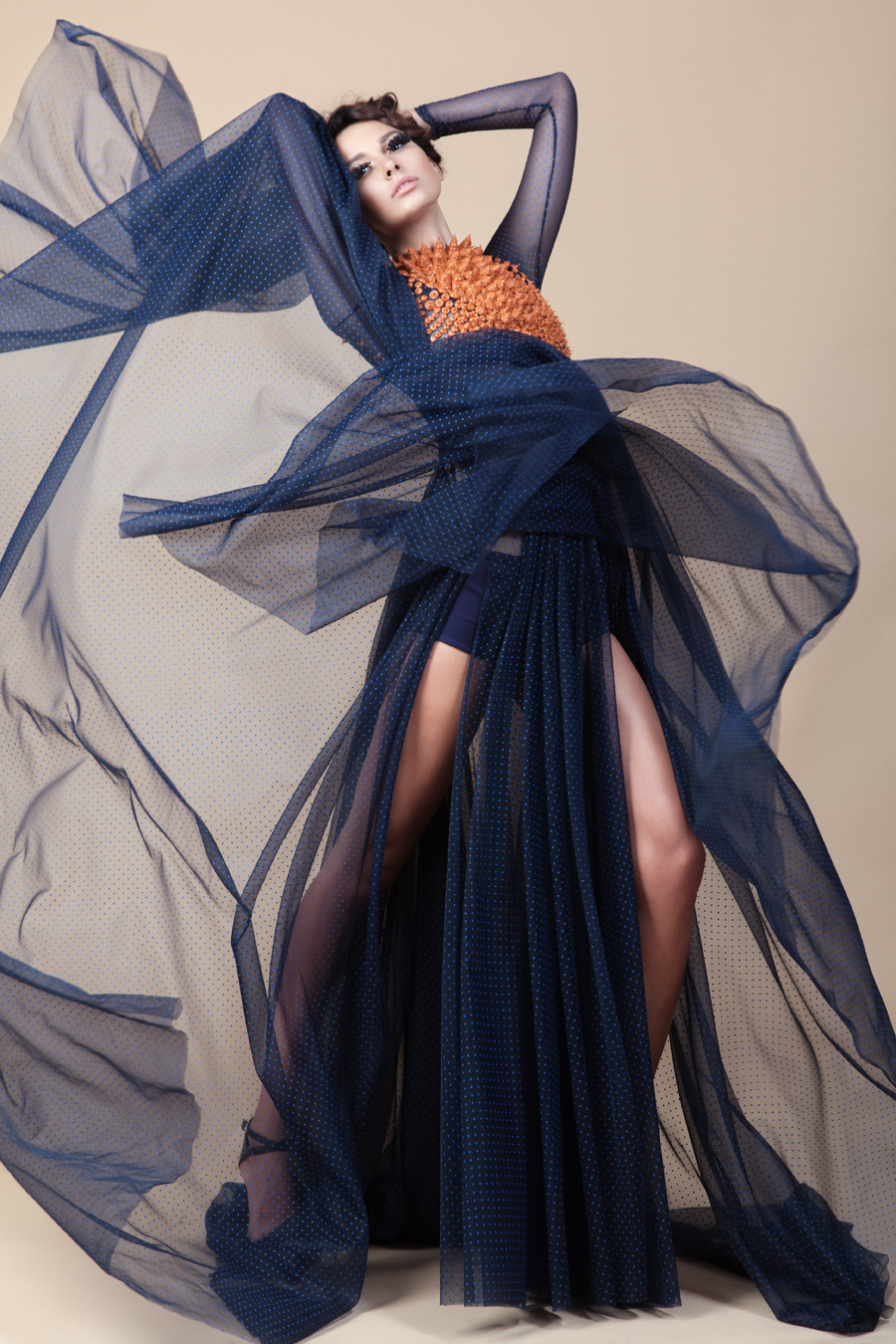 Jean Louis Sabaji Couture Photographed by Jean-Baptiste Fort