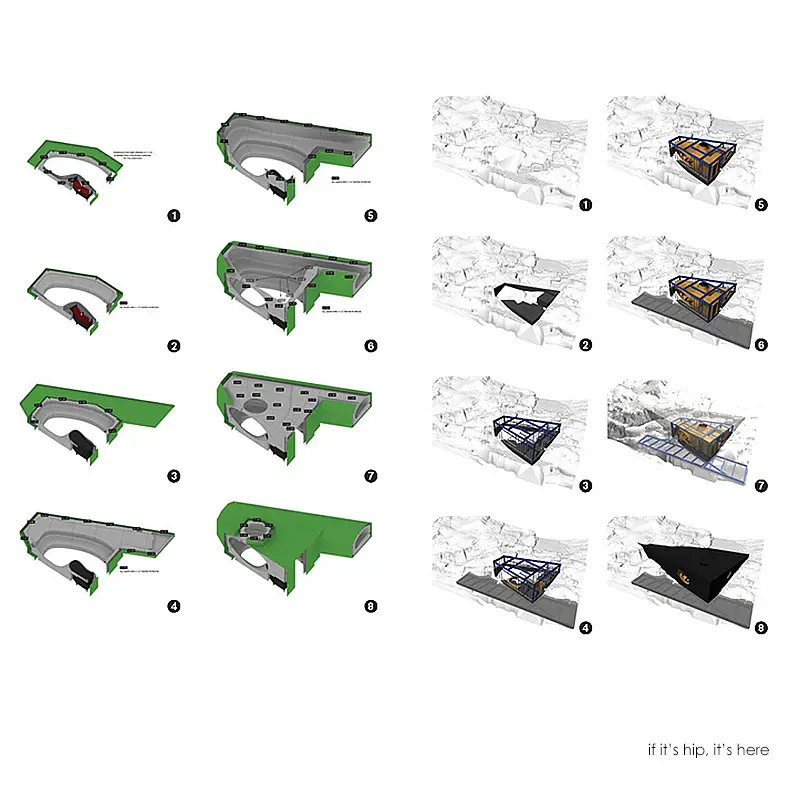 Grotto Sauna prefab + diagrams IIHIH