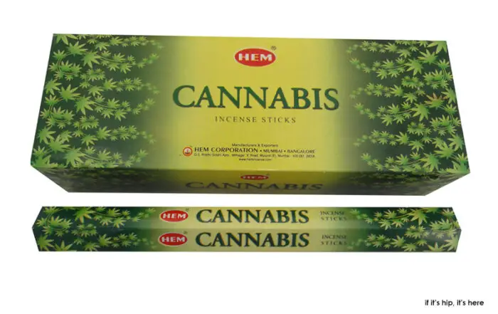 Hem Cannabis incense sticks and cones IIHIH