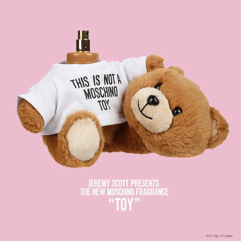 this is not a moschino toy bear