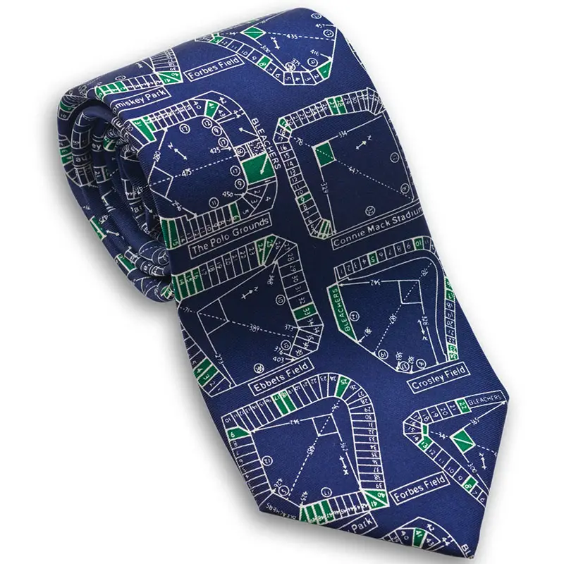 baseball Stadiums (demolished) tie