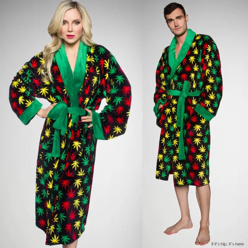 cannabis leaf robe IIHIH