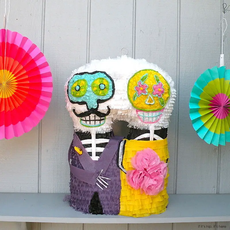 day of the dead pinatas