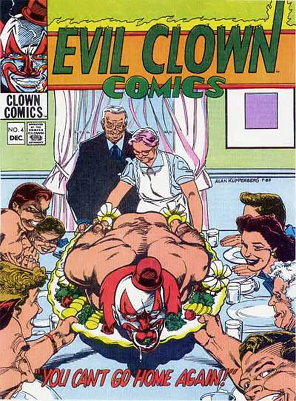 freedom from want - Evil Clown Comics Cover