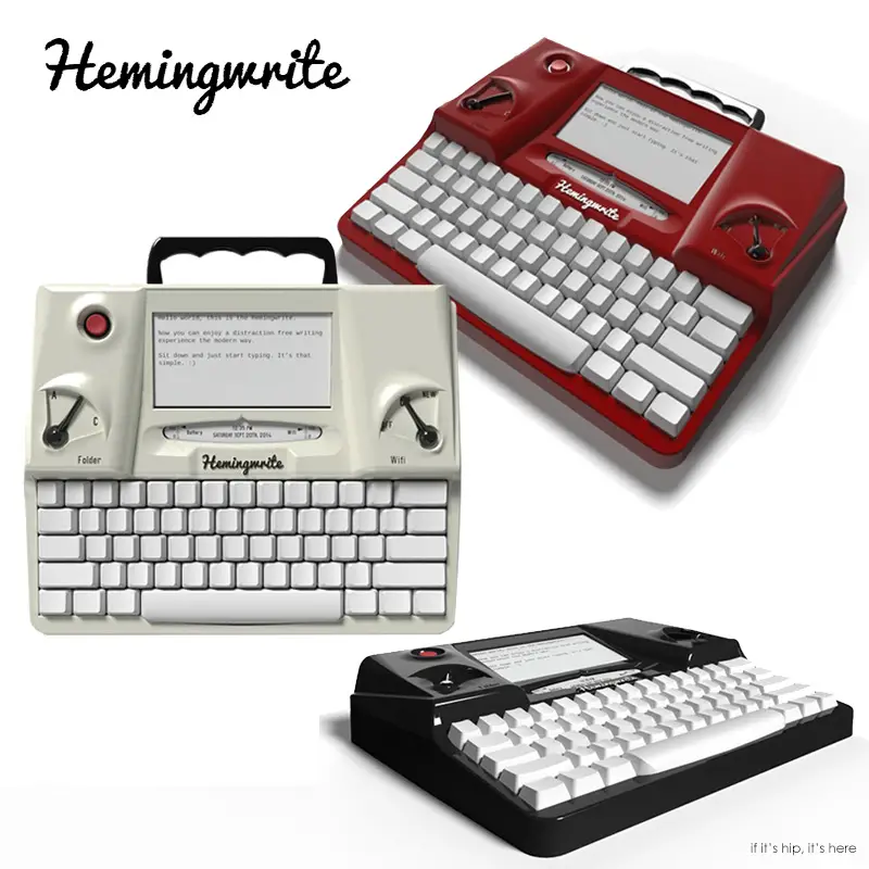 Read more about the article The Hemingwrite Lets You Type “Old School” with Up-To-Date Tech