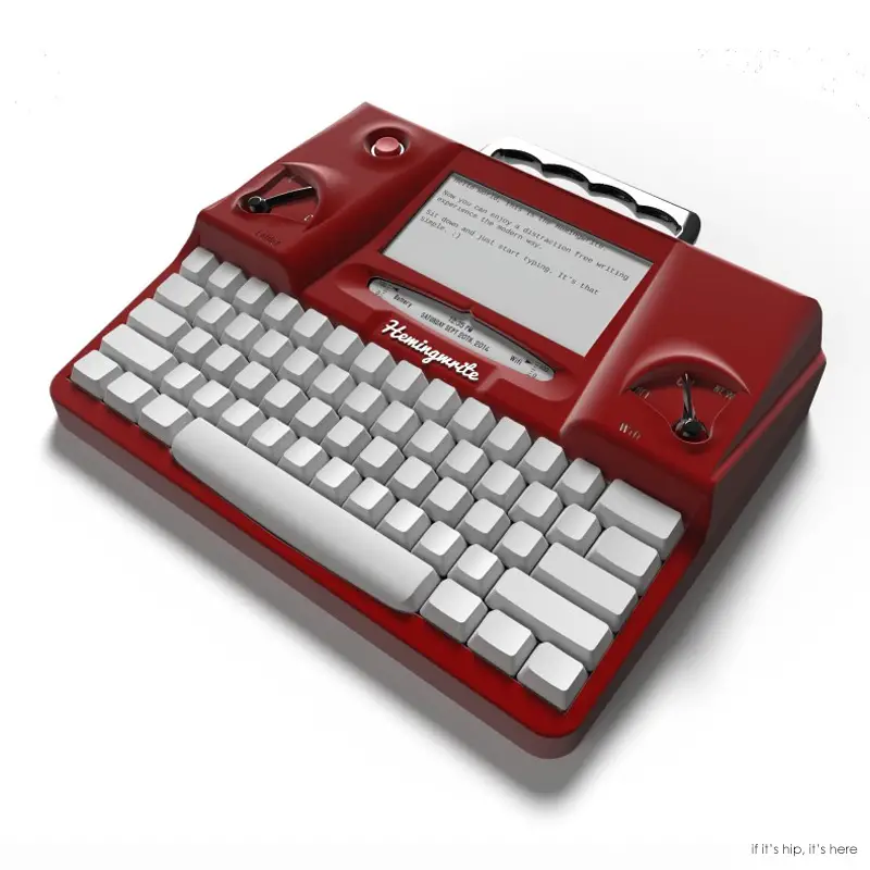 hemingwrite red IIHIH