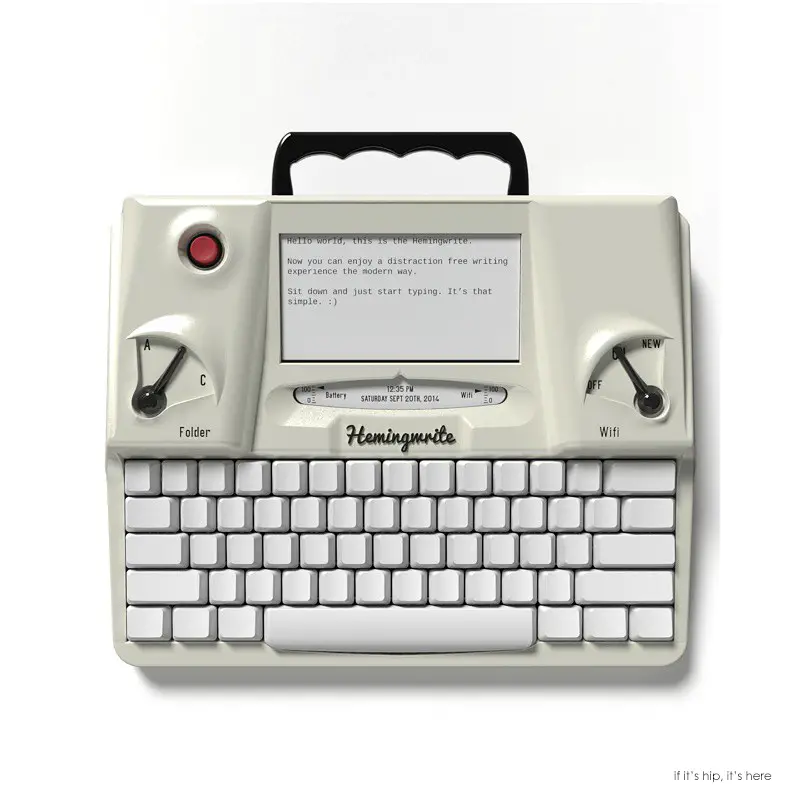 hemingwrite white IIHIH