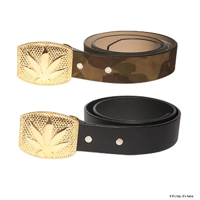 lucien pillet gold leaf belt buckle IIHIH