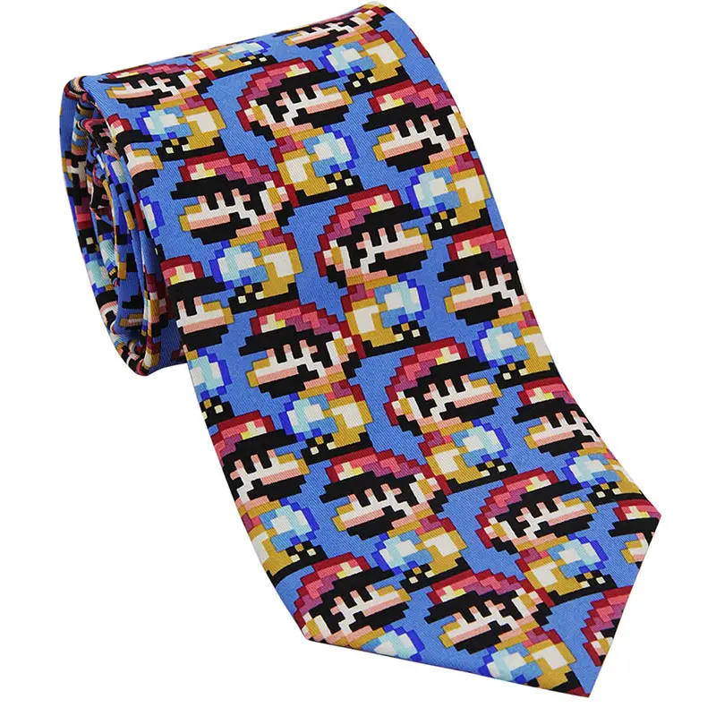 mario 8 bit tie