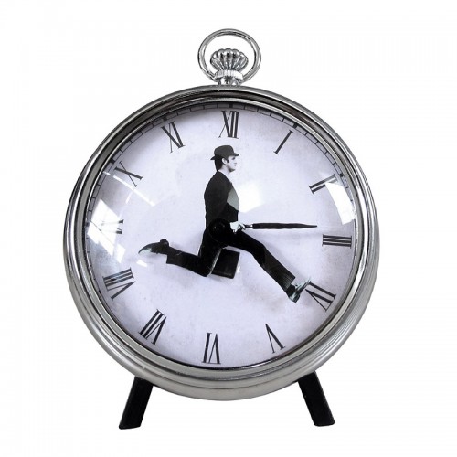 ministry of silly walks pocket watch style desk clock1